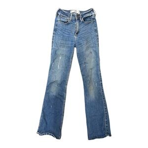Hollister Curvy Mid-Rise Bootcut Jeans 00S
